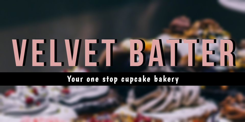 Welcome image for velvet batter website